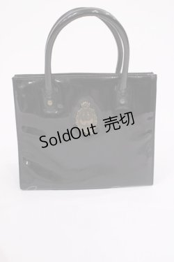 画像1: metamorphose / エナメルバッグ  ブラック H-25-11-23-1042-ME-BG-NS-ZH