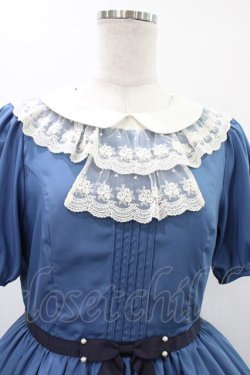 画像4: Melody BasKet / チュールレースジャボワンピース M ブルー H-25-11-23-009-LO-OP-KB-ZH