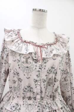 画像4: Melody BasKet / Rose Princessブラウスワンピース L ピンク H-25-11-23-010-LO-OP-KB-ZH