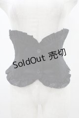 Antique beasT / ショートコルセット  ブラック H-25-11-23-003-PU-ZA-KB-ZH