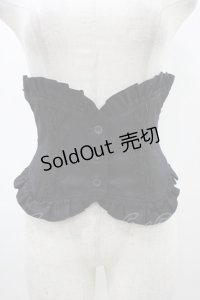 Antique beasT / ショートコルセット  ブラック H-25-11-23-003-PU-ZA-KB-ZH