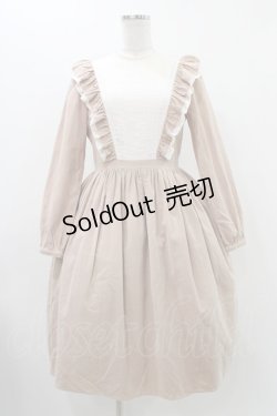 画像1: MILK / Cinderellaワンピース  ベージュ H-25-11-23-015-ML-OP-KB-ZH