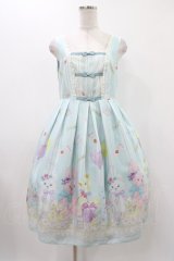 Emily Temple cute / Fancy KIDSノースリーブワンピース  サックス H-25-11-23-017-ET-OP-KB-ZH