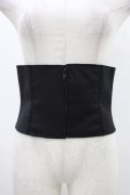 MIHO MATSUDA / ショートコルセットベルト  ブラック H-25-11-23-004-GO-ZA-KB-ZH