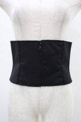 MIHO MATSUDA / ショートコルセットベルト  ブラック H-25-11-23-004-GO-ZA-KB-ZH