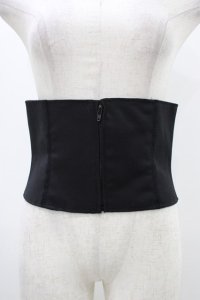 MIHO MATSUDA / ショートコルセットベルト  ブラック H-25-11-23-004-GO-ZA-KB-ZH