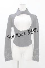 BPN / ピンタックフリルデコルテブラウス  ブラック H-25-11-23-023-GO-BL-KB-ZH