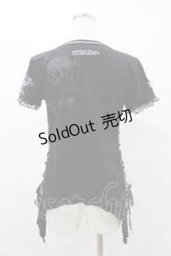 画像2: MAD / チェーン付ダメージカットソー L 黒 H-25-11-23-025-PU-TO-KB-ZH