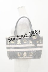 Angelic Pretty / ロイヤルプードルトートバッグ  ブラック H-25-11-24-1001-AP-BG-NS-ZH