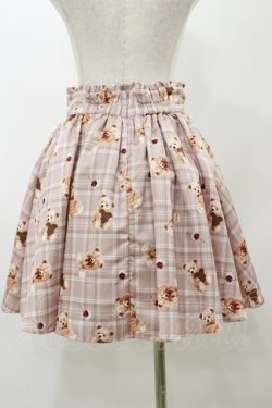 画像2: Ank Rouge / SweetTeddyスカート M ブラウン H-25-11-24-1045-CA-SK-NS-ZH