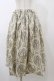 画像1: Physical Drop / ハンドメイドギャザースカート【天使柄】 Free 生成り H-25-11-24-1047-LO-SK-NS-ZH (1)
