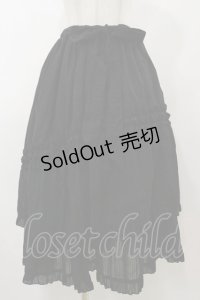 Physical Drop / フリルスカート Free ブラック H-25-11-24-1049-LO-SK-NS-ZH