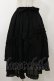 画像1: Physical Drop / フリルスカート Free ブラック H-25-11-24-1049-LO-SK-NS-ZH (1)