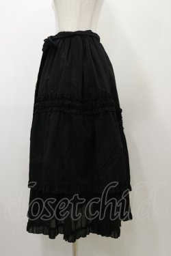 画像3: Physical Drop / フリルスカート Free ブラック H-25-11-24-1049-LO-SK-NS-ZH