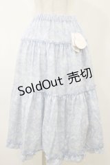 m petit by misako / NINA'S RVパニエスカート M サックス H-25-11-24-1052-LO-SK-NS-ZH