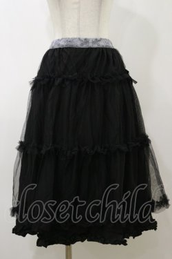 画像3: m petit by misako / NINA’Sコラボ トワルドジュイリバーシブルスカート L グレー/ブラック　リバーシブル H-25-11-24-1053-LO-SK-NS-ZH