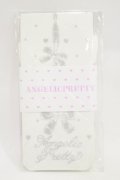 Angelic Pretty / Sweetリボンタイツ  オフ/シルバー H-25-11-24-1006-AP-ZA-NS-ZH
