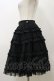 画像3: Innocent World / ミニバラティアードスカート Free ブラック H-25-11-24-1054-IW-SK-NS-ZH (3)