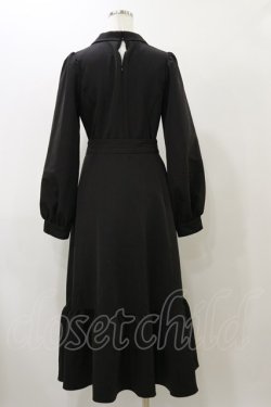 画像2: EATME / ダブルボタンティアードワンピース M ブラック H-25-11-24-1055-LO-OP-NS-ZH