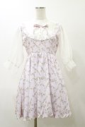 Swankiss / 花柄ワンピース Free ピンク H-25-11-24-1059-CA-OP-NS-ZH