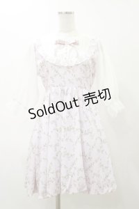 Swankiss / 花柄ワンピース Free ピンク H-25-11-24-1059-CA-OP-NS-ZH