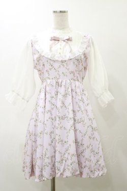 画像1: Swankiss / 花柄ワンピース Free ピンク H-25-11-24-1059-CA-OP-NS-ZH