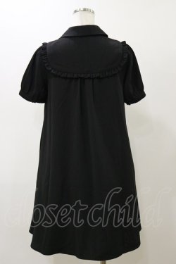 画像2: EATME / フリルシャツワンピース M ブラック H-25-11-24-1060-LO-OP-NS-ZH