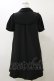 画像2: EATME / フリルシャツワンピース M ブラック H-25-11-24-1060-LO-OP-NS-ZH (2)