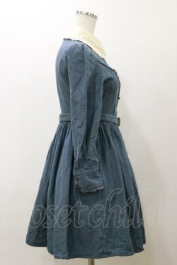 画像3: Innocent World / クラシックピンドットワンピース M ブルー H-25-11-24-1061-IW-OP-NS-ZH