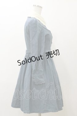 画像3: Innocent World / クラシックピンドットワンピース M ブルー H-25-11-24-1061-IW-OP-NS-ZH