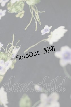 画像4: PINK HOUSE / すみれとブーケワンピース Free ブラック H-25-11-24-1069-LO-OP-NS-ZH