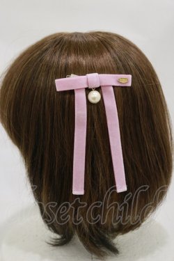 画像2: Angelic Pretty / Velvet RibbonクリップSet  ピンク H-25-11-24-1009-AP-AC-NS-ZH