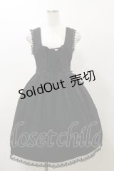 metamorphose / クロス刺繍ジャンパースカート Free ブラック H-25-11-24-1071-ME-OP-NS-ZH