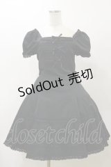 Innocent World / はしごレースフレアーワンピース Free ブラック H-25-11-24-1072-IW-OP-NS-ZH