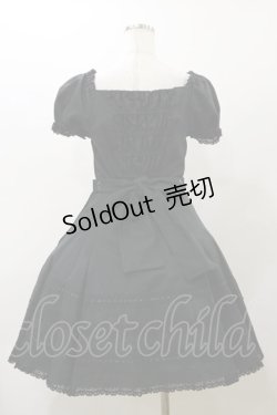 画像2: Innocent World / はしごレースフレアーワンピース Free ブラック H-25-11-24-1072-IW-OP-NS-ZH