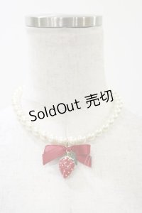 LIZ LISA / ストロベリーネックレス  レッド H-25-11-24-1010-LO-AC-NS-ZH