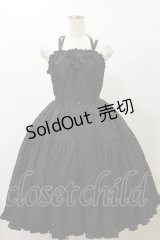 Physical Drop / シャーリングジャンパースカート Free ブラック H-25-11-24-1073-LO-OP-NS-ZH