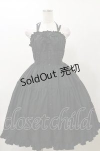 Physical Drop / シャーリングジャンパースカート Free ブラック H-25-11-24-1073-LO-OP-NS-ZH