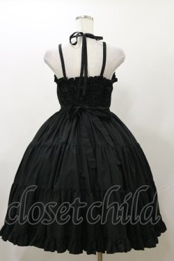 画像2: Physical Drop / シャーリングジャンパースカート Free ブラック H-25-11-24-1073-LO-OP-NS-ZH