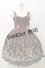 axes femme kawaii / キャロルナイトワンピース M ワイン H-25-11-24-1078-AX-OP-NS-ZH