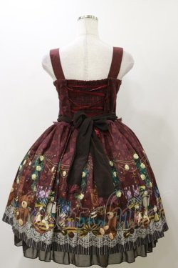 画像2: axes femme kawaii / キャロルナイトワンピース M ワイン H-25-11-24-1078-AX-OP-NS-ZH