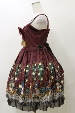 画像3: axes femme kawaii / キャロルナイトワンピース M ワイン H-25-11-24-1078-AX-OP-NS-ZH