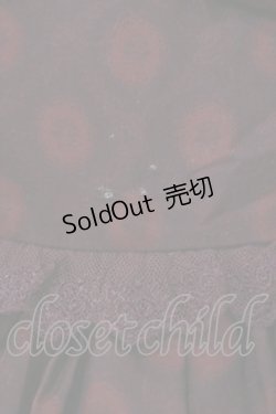 画像4: axes femme kawaii / キャロルナイトワンピース M ワイン H-25-11-24-1078-AX-OP-NS-ZH