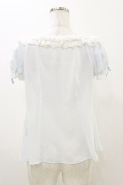 画像2: Angelic Pretty / Lovelyスクエアブラウス Free サックス H-25-11-24-1019-AP-BL-NS-ZH