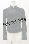 Innocent World / ステラブラウス M ブラック H-25-11-24-1024-IW-BL-NS-ZH