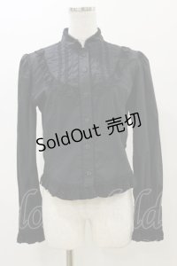 Innocent World / ステラブラウス M ブラック H-25-11-24-1024-IW-BL-NS-ZH