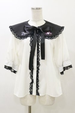 画像1: Avail / サンリオキャラクターズコラボ/クロミブラウス M オフ H-25-11-24-1029-LO-BL-NS-ZH