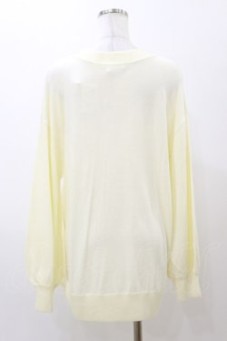 画像2: NOEMIE / レースアップカーディガン M アイボリー H-25-11-24-1030-LO-TO-NS-ZH