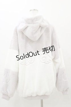 画像2: NOEMIE / ねこ耳配色ユニセックスファーブルゾン Free ピンク H-25-11-24-1033-LO-JA-NS-ZH