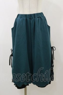 画像1: axes femme POETIQUE / チャイナボタンバルーンパンツ M グリーン H-25-11-24-1034-AX-PA-NS-ZH